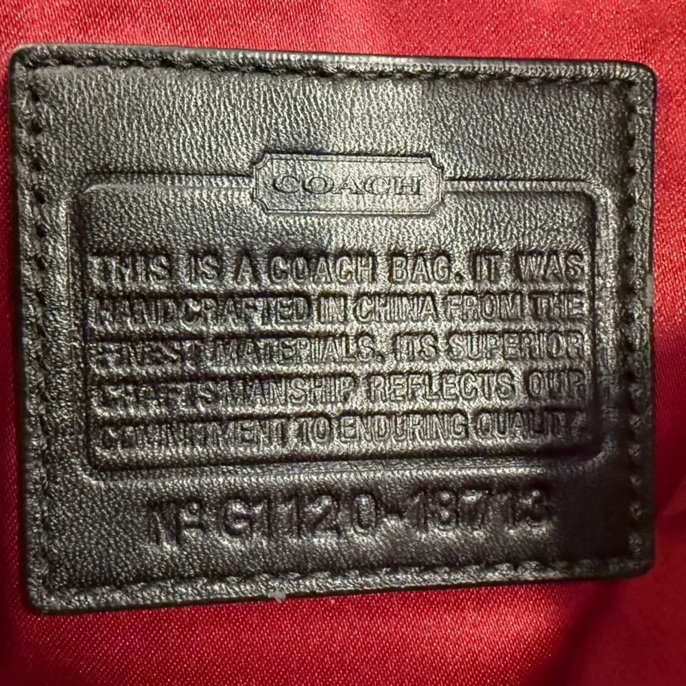 Coach Poppy Tartan Plaid Shoulder Bag - Picture 6 of 15